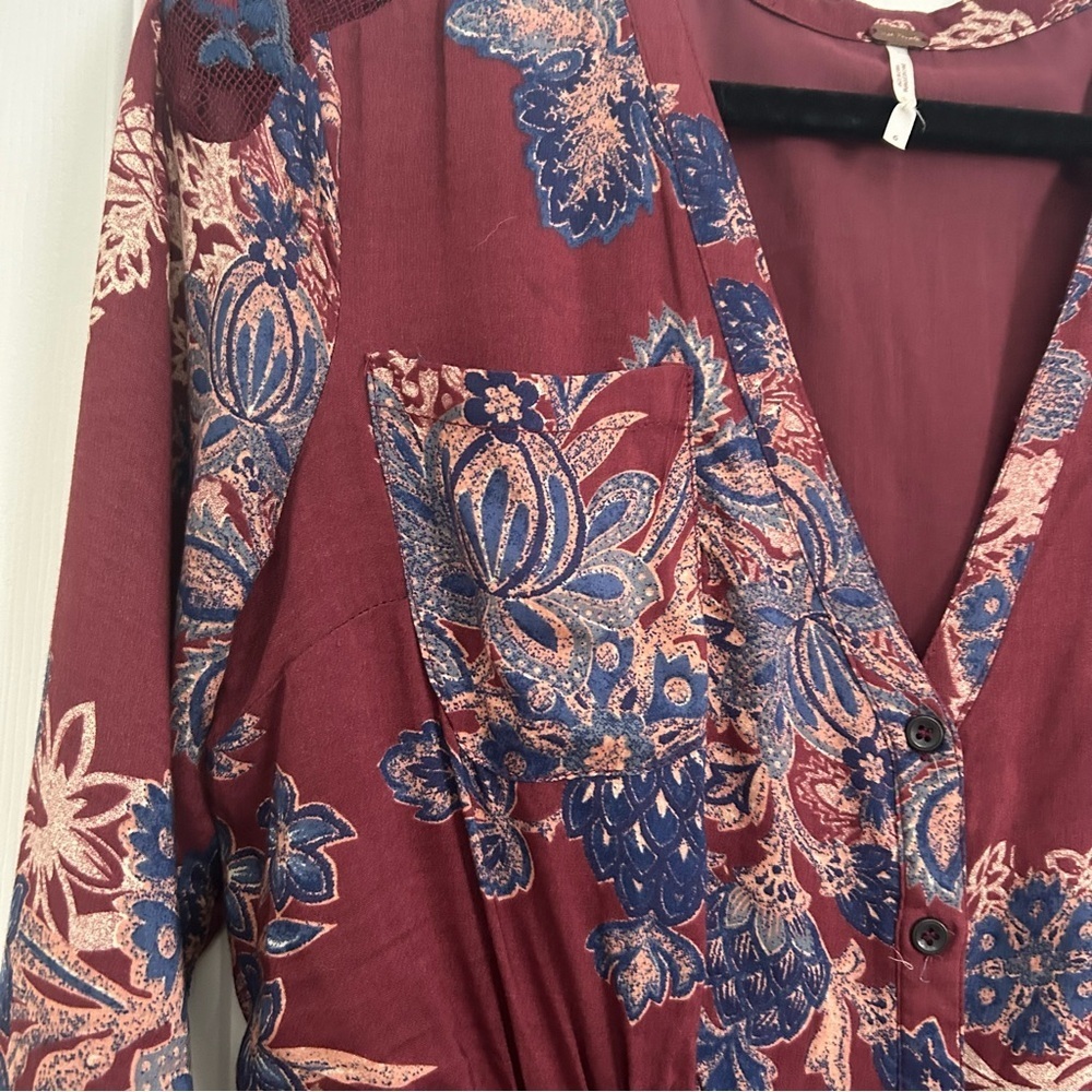 Free People Miranda Midi Dress | Size 6 - Picture 11 of 15